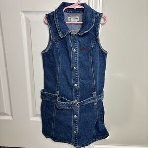 Vintage guess girls denim dress size 10